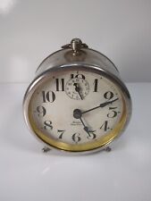 Art Deco Nickel Plated Westclox Sleep Meter One Day Alarm Clock picture