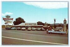 c1960's Cox's Thunderbird Motel Restaurant Cars Canon City Colorado CO Postcard picture