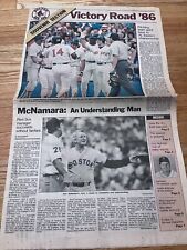 1986 Boston Red Sox Victory Road Souvenir Section Middlesex News picture