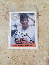 1992 Front Row Brooks Robinson Autograph  Baltimore Orioles CERTIFICATE INCLUDED picture