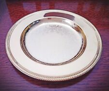 Rare Vintage Gold Plated Wm Rogers Tray - Size 10