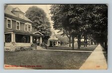 Sturgis MI-Michigan, East Chicago Street, c1910 Vintage Souvenir Postcard picture