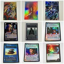 Star Wars Trading Cards and CCG Game Cards   Rare Foil Chase picture