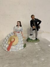 Vintage “Gone With The Wind” Figurines Avon Images Of Hollywood Scarlett & Rhett picture