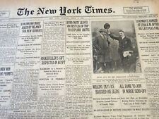 1926 APRIL 6 NEW YORK TIMES - BYRD PARTY LEAVES TO EXPLORE ARCTIC - NT 5685 picture