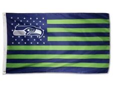 Seattle Seahawks American FLAG 3X5 Banner American Football NFL Double Sided picture