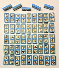 Vintage Disney Dominoes (50)Mickey,Minnie,Donald,Daisy,Scrooge,Goofy, Pluto picture