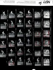 LD345 Original Contact Sheet Photo SPARKY LYLE NEW YORK YANKEES - DETROIT TIGERS picture