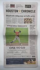ONE TO GO: Astros 2022 Game 5 World Series. Houston Chronicle. picture