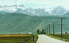 Postcard CA Mono County Hunewill Ranch Sawtooth Ridge Chrome Vintage PC J7076 picture