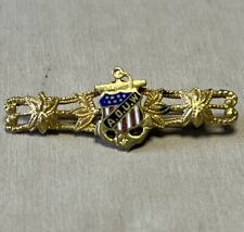 Ancient Order of United Workmen A.O.U.W Gold Plated Pin picture