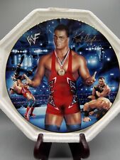 Kurt Angle Limited Edition Collector Plate Danbury Mint With Hanger WWF WWE picture