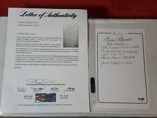 Multi Signed (7) JFK Bookplate PSA/DNA Certified Autograph AUTO picture