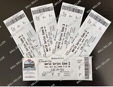 2020 World Series Souvenir Ticket Dodgers Rays Globe Life Field MLB picture