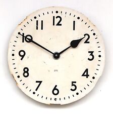 Original early 20th century railway/waiting room style vintage clock dial/face. picture