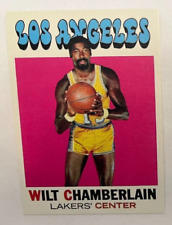 1971-72 Topps #70 Wilt Chamberlain         NOVELTY Read description picture
