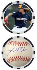 JOSH HADER - MILWAUKEE BREWERS - POKER CHIP -  ***SIGNED*** picture
