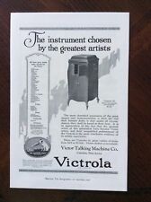 1921 vintage original ad Victrola Talking Machine Company fantastic condition  picture