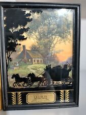 Vintage Advertising Silhouette Gibson Ia S & S  Oil Co. picture