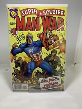Super Soldier: Man of War #1 1997 Signed By Mark Waid And Jimmy Palmiotti ￼￼ picture