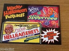 Wacky Packages 2013 Halloween Postcard NS4 Philly Promo Dual Auto Simko Engstrom picture