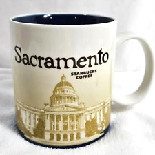Sacramento 2009 Starbucks Coffee Cup Mug Collector Series 16 Ounce California  picture