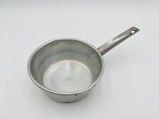 Vintage MIRRO Aluminum Sauce Pan Pot 3 Cups 2 Spouts Outdoor Camping Rustic USA picture