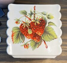 Vintage Arnels Strawberry Canister / Planter *Read Description picture