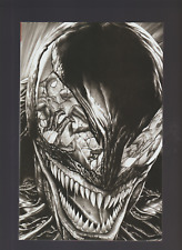 Venom #35 VARIANT Mico Suayan BLACK/WHITE SKETCH VIRGIN  (2021) FINAL ISSUE picture
