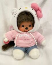 Monchhichi x Hello Kitty Plush Doll - NWT - Sanrio Characters Rare from JP NEW picture