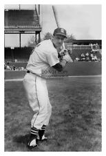STAN MUSIAL ST. LOUIS CARDINALS HOLDING BAT BASEBALL PLAYER HOF 1969 4X6 PHOTO picture