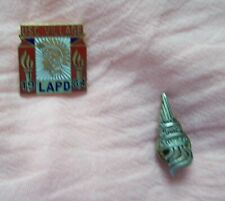 LAPD PIN AND TORCH PIN FROM 1984 OLYMPICS picture