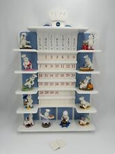 VTG 1997 Pillsbury Doughboy Danbury Mint Calendar with Figures and tiles *READ* picture