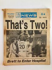 Philadelphia Daily News Tabloid October 16 1980 Mike Schmidt & George Brett picture