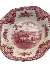 Johnson Brothers Old Britain Castles Square Soup Bowl 7 3/8