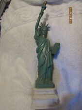 Statue of Liberty Colbar ART ARTIST SIGNED Wang Ji Da 14.75 statue Made in USA picture