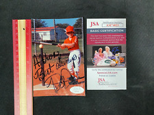 Rob Deer Autographed Hand Signed 3x5 Photo w/ JSA COA NH 11723B picture