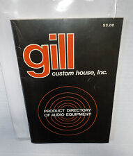 Vintage 1977 Gill Audio Equip Directory 104 Pgs Audiophile Nakamichi Altec picture