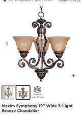 Bronze Chandelier From Maxim Collection picture