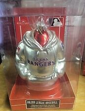  NEW MLB TEXAS RANGERS  by Kurt S. Adler Christmas Glass Ornament-NIB picture