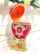 Stunning Imperial Fabergé  Faberge egg Trinket 24kGold picture