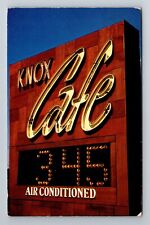 Des Moines IA-Iowa, Knox Café, Advertising, Vintage c1901 Postcard picture