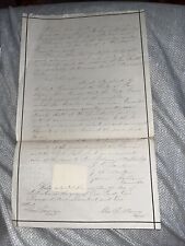 Mayor of Las Vegas NM Signed Sympathy Resolution McKinley Assassination Death picture