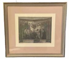 Antique Vtg The Three Mary’s Engraved Copyright 1887 C. A. Powell 19”x18” picture