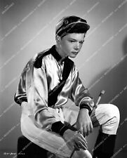 crp-41721 1952 child star Johnny Stewart as a jockey film Boots Malone crp-41721 picture