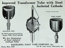 1915 KESSELRING X-RAY TUBE CO Medical Advertising Original Antique Print Ad picture