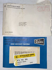 Montgomery Ward National Charg-All Card 1965 Unused picture
