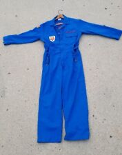Vintage Morris Fire Department Overalls Workwear Large Morris IL picture
