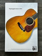 MARTIN Acoustic Guitar Promo Sign Store Display 1939 000-42 Unplugged Since 1883 picture