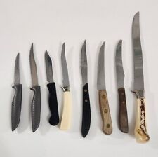 Vintage Robinson Ekco Titanium Pro II Kitchen Knife Knives Utensils Lot of 8 picture